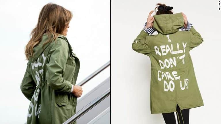 Melania Trump Wears ‘I Really Don’t Care’ Jacket While Visiting Migrant Children