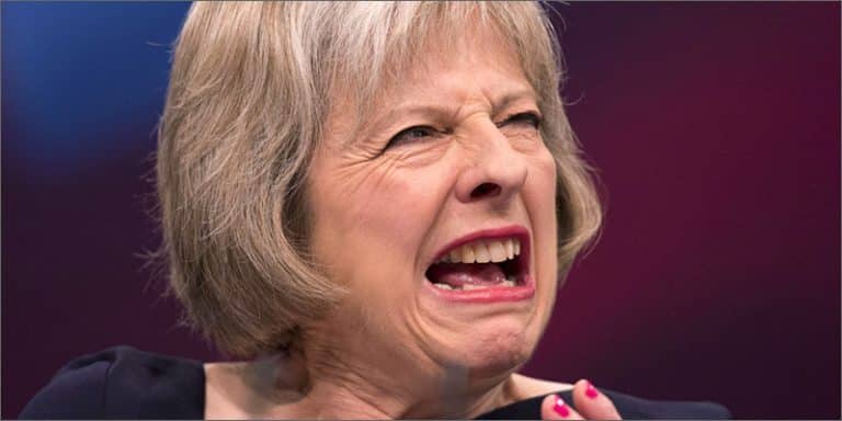Theresa May Asked If She Ever Smoked Cannabis, Twitter Melts Down At Answer