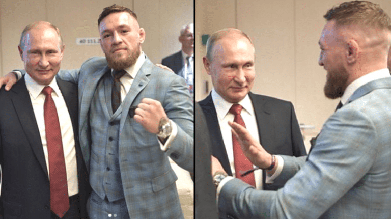 Conor McGregor Says That Vladimir Putin Invited Him To The World Cup Final And He’s One Of The Greatest Leaders Of Our Time