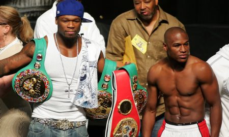 De La Hoya v Mayweather Jr. Official Weigh-In