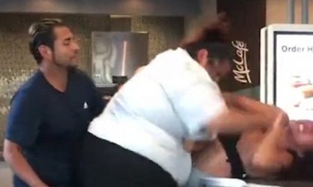 McDonald's Worker Fights