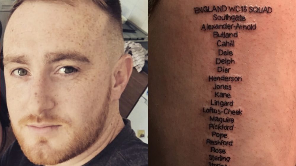 World Cup Squad Tattoo