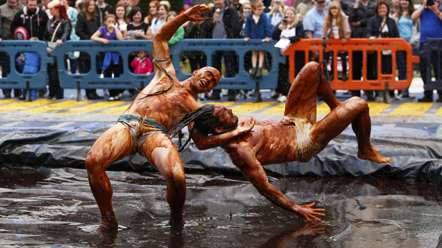 Gravy Wrestling