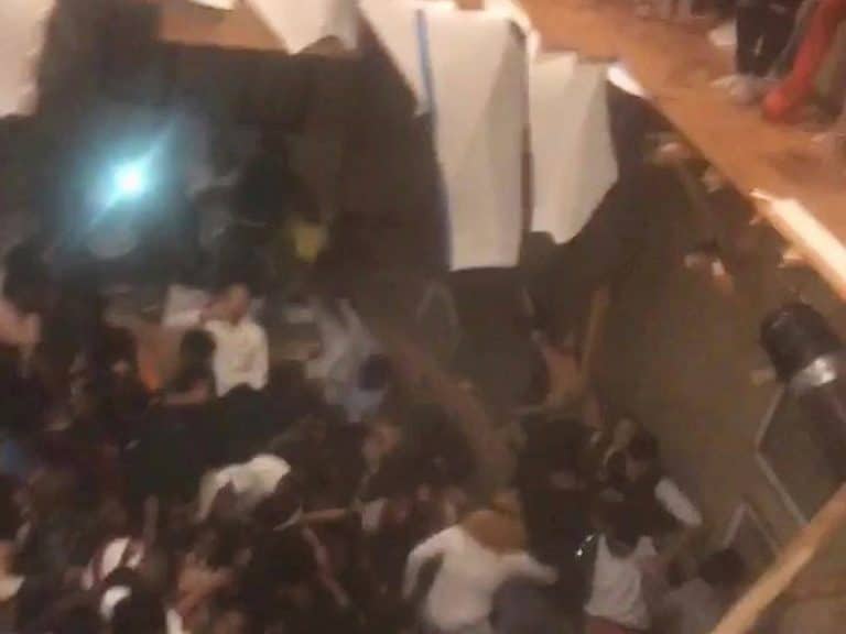 Dance Floor Collapses