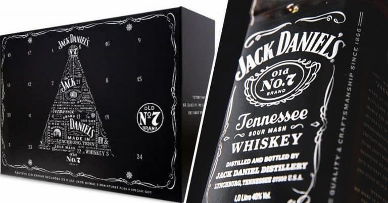 Jack Daniel’s Is Releasing An Advent Calendar With 1.5 Litres Of Whiskey In It