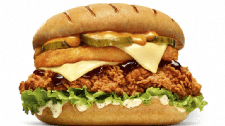 KFC Dirty Louisiana Burger
