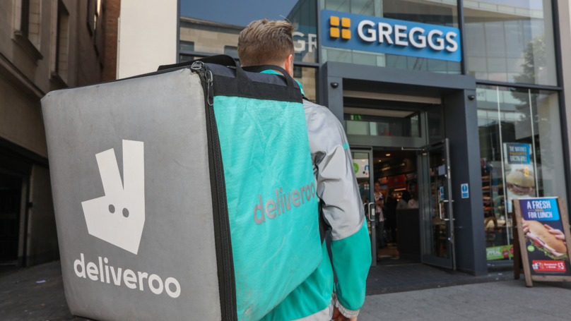 Greggs Deliveroo