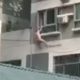 Hanging From Balcony