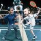 Celebrity Deathmatch (MTV)Shown: Tiger Woods vs. Andre Agassi
