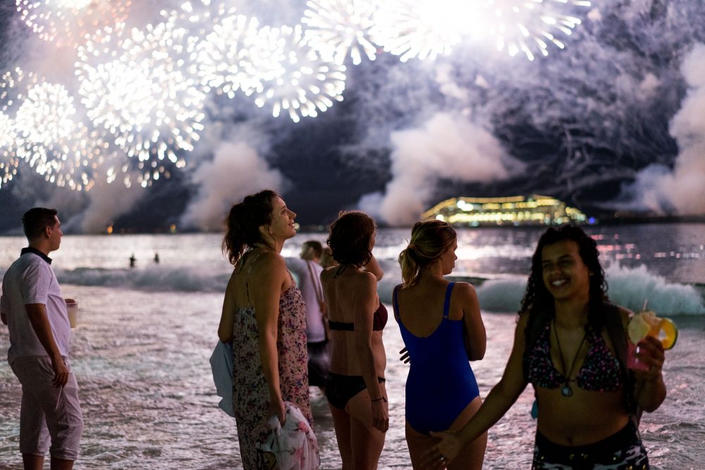 Brazil: New Years On Copacabana Beach