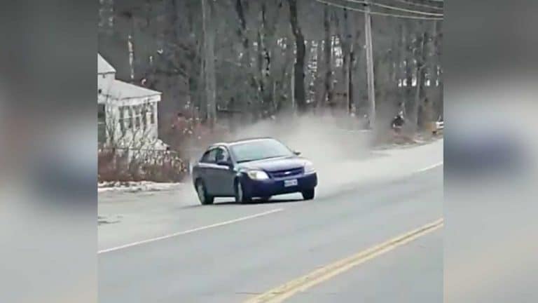 High Speed Chase Ends After Car Smashes Directly Into Dude Who Was Filming With His Phone (VIDEO)