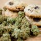 Chocolate chip cookies and pot