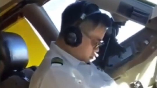 Pilot Asleep