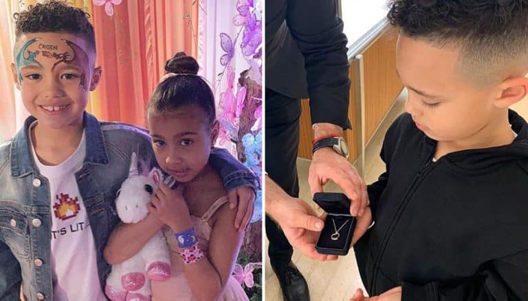Kanye West’s Daughter’s Boyfriend Spent Thousands Of $$$ On Her For Valentine’s Day