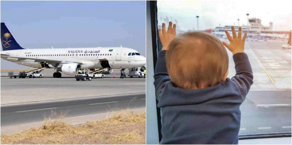 Saudi Plane Baby