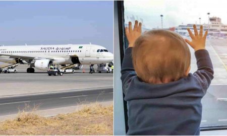 Saudi Plane Baby
