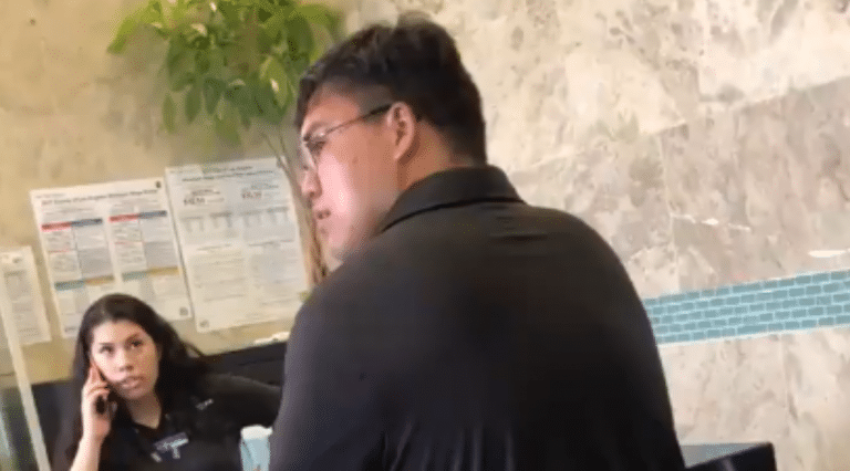 Wannabe Gangster Threatens 70-Year-Old Man In The Gym (VIDEO)
