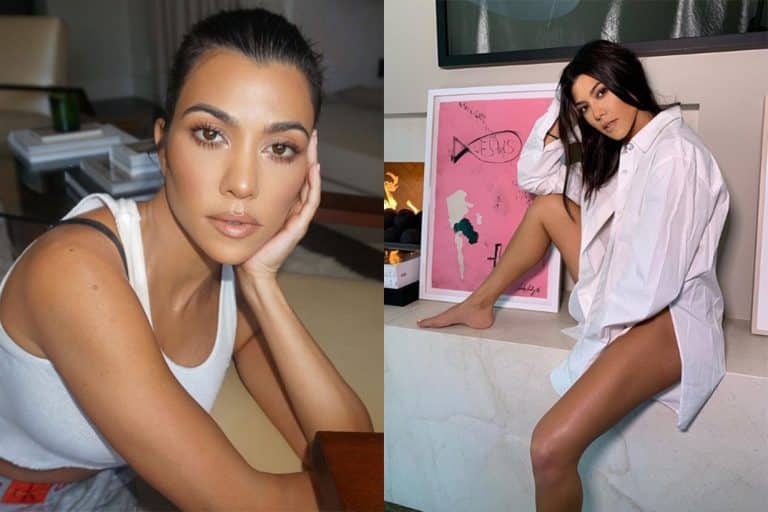 Kourtney Kardashian Is Getting Ripped For A Massive Photoshop Fail On Her Instagram Page (NSFW)