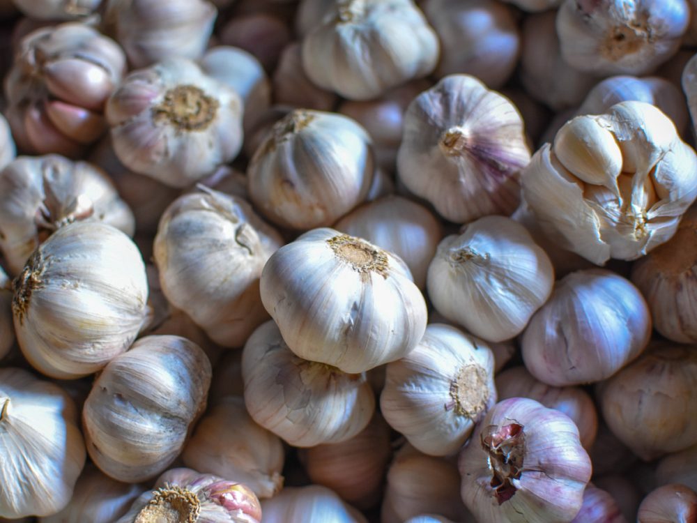 Full Frame Shot Of Garlic