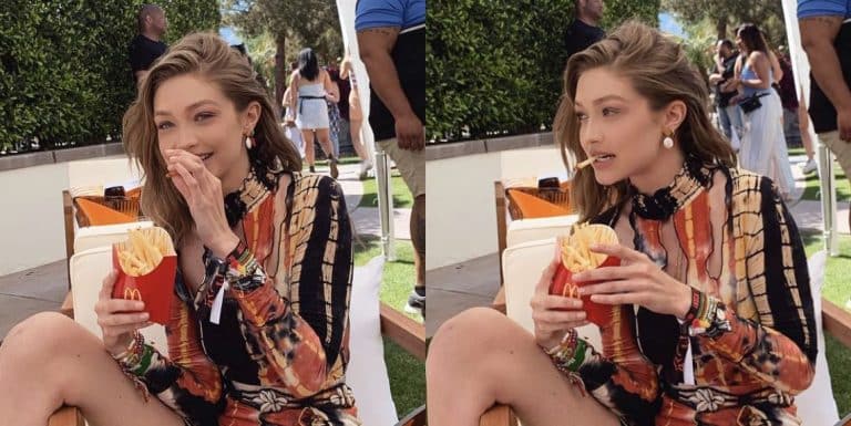 Gigi Hadid Is Being Ripped By ‘Baffled’ Fans For Eating McDonald’s On Instagram