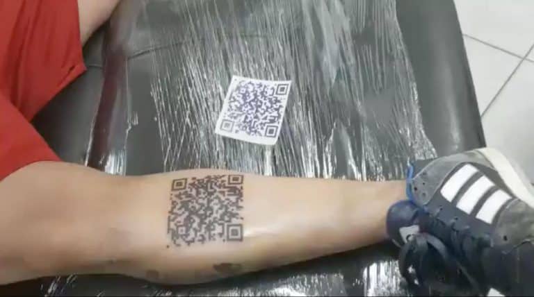 Football Fan Gets Barcode Tattoo That Scans To YouTube Highlight Video, Rival Fan Reports Video For Copyright