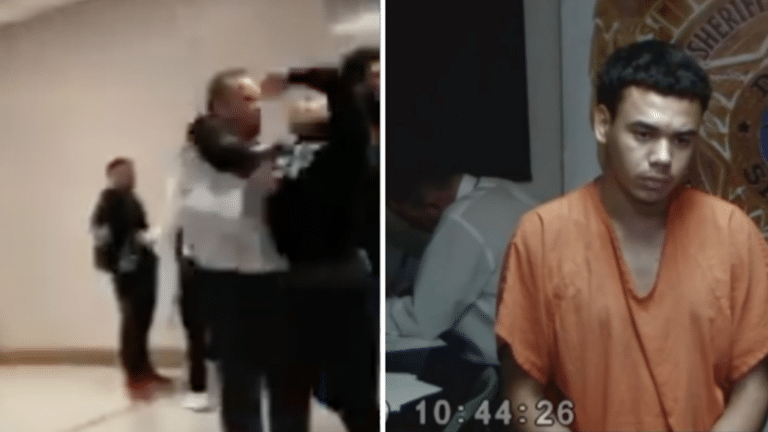 High School Student Tries To RKO Headmaster, Promptly Gets Arrested (VIDEO)