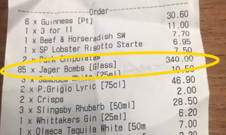 85 Jagerbombs