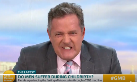 Piers Morgan Childbirth