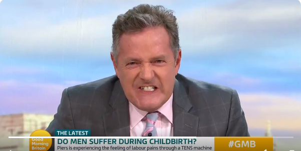 Piers Morgan Childbirth