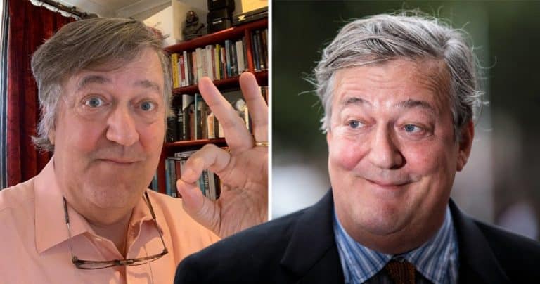 People Are Accusing Stephen Fry Of Being A White Supremacist Because He Flashed The ‘OK’ Symbol