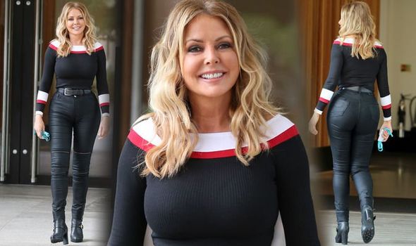 Carol Vorderman Rocks Ridiculously Tight Trousers Sends Internet Into A Frenzy Again 