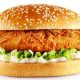 KFC vegan chicken burger