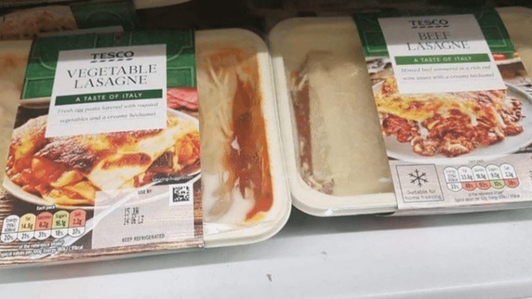 An Online Prankster Is Swapping Veggie Lasagna Labels For Meat Lasagna Labels