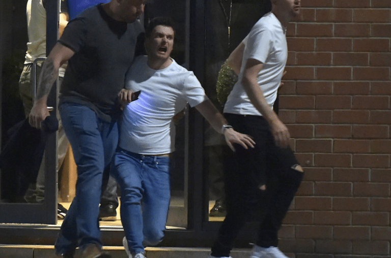 Adam Johnson Twists His Ankle After Chatting Up 18-Year-Old Uni Student On Night Out