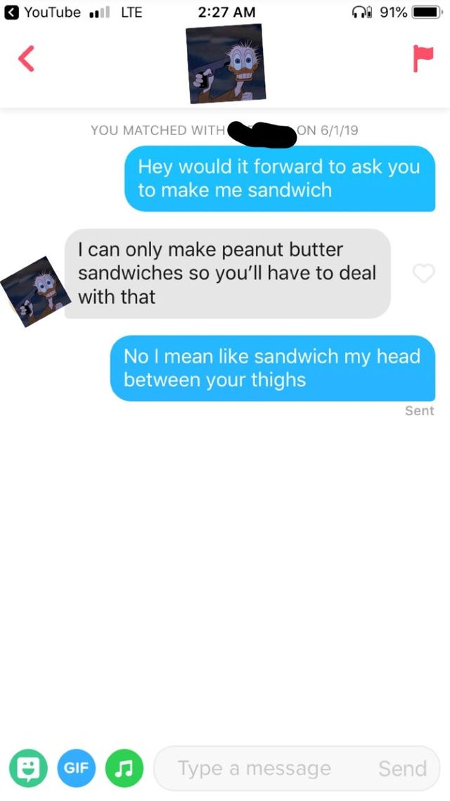 The Best And Worst Tinder Profiles And Conversations In The World 162 Sick Chirpse