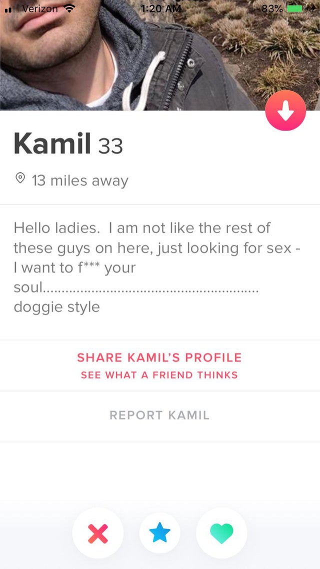 The Best And Worst Tinder Profiles And Conversations In The World 162 Sick Chirpse