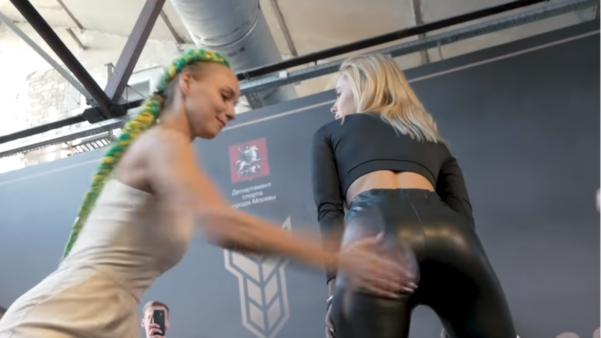 Booty slap competition