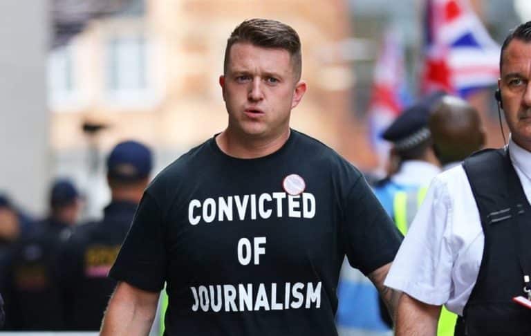 Tommy Robinson Jailed For Nine Months For Contempt Of Court