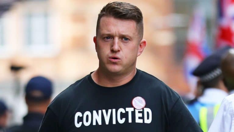 Tommy Robinson Was Decked In The Showers By An OAP On His First Day In Prison