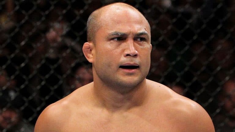 Watch UFC Legend B.J. Penn Get Knocked Out By Some Fat Guy Outside A Bar