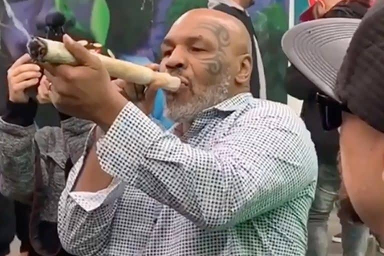 Mike Tyson Smokes $40,000 Worth Of Weed A Month On His New Ranch