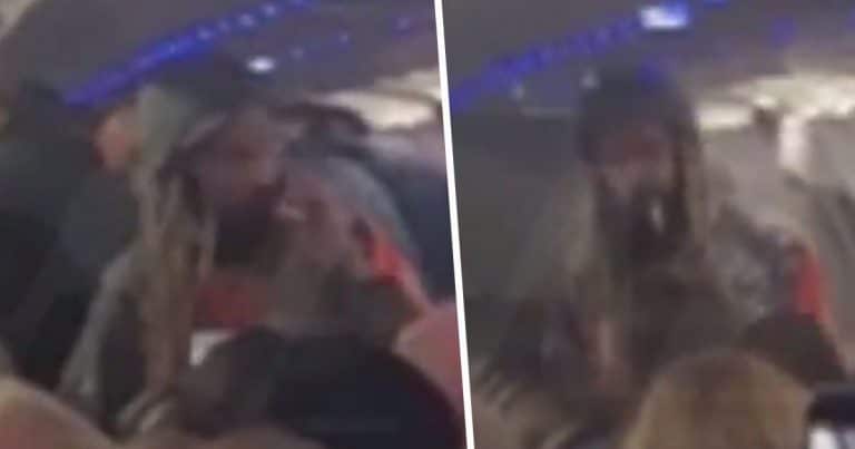 A Plane Was Forced To Make An Emergency Landing After A Passenger Sparked A Joint