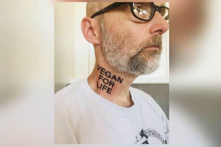 Moby Just Got ‘Vegan For Life’ Tattooed On His Neck