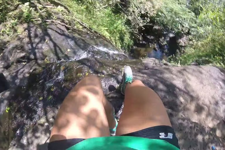 Horrific Video Of A Woman Falling 50 Feet Down A Waterfall With A GoPro Attached (NSFL)