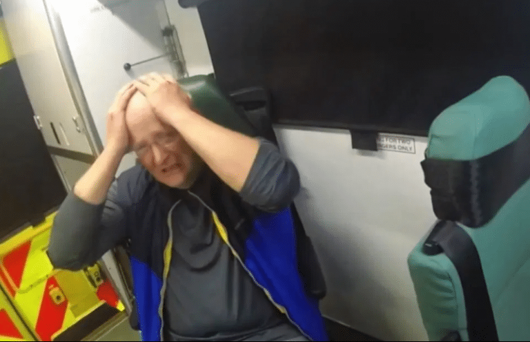 Moment Man Pretends He’s Just Found Wife’s Dead Body When Really He Killed Her (VIDEO)