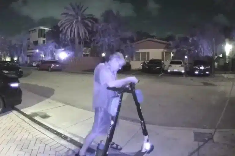 This Man Is Going Around Cutting The Brakes On Electric Scooters (VIDEO)