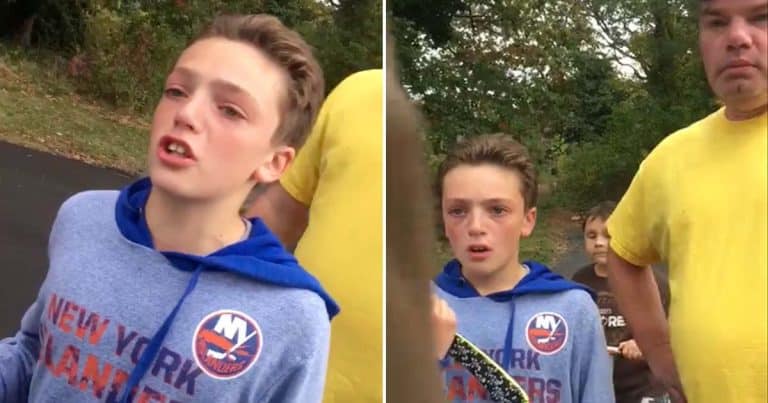 Father And Son Confront Hunter For Shooting Deer In Their Neighbourhood, Heated Debate Ensues