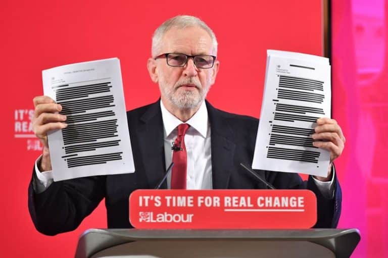Jeremy Corbyn Has Revealed 451 Secret Tory Documents Claiming The NHS Is For Sale