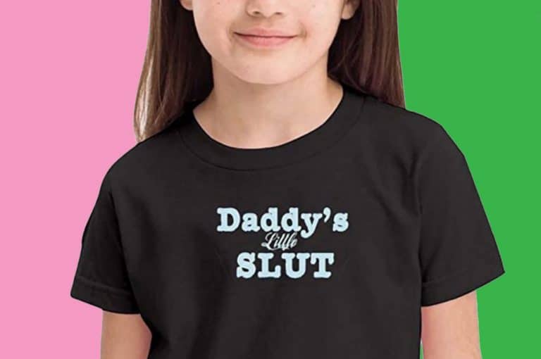 Amazon Forced To Remove ‘Daddy’s Little Slut’ Kids Merch After Major Backlash