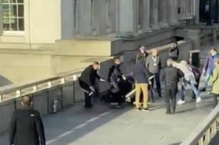 Footage Has Emerged Of Police Shooting A Knifeman In London Bridge Incident